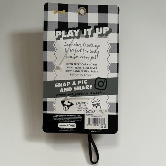 WOOF Treat Launcher for Dogs and Cats NWT - Picture 7 of 9